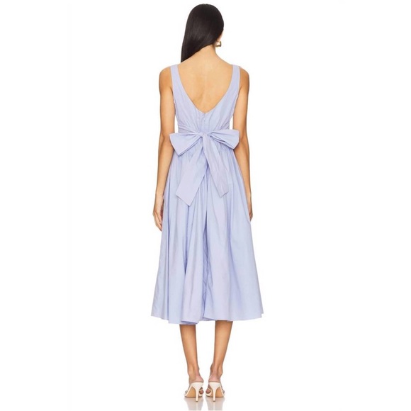 Periwinkle Astr Vinya Poplin Drop Waist
Midi Dress - Picture 6 of 6